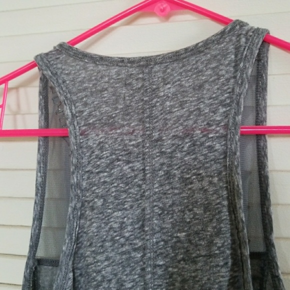 Hollister gray tank with embellishments - Picture 5 of 6